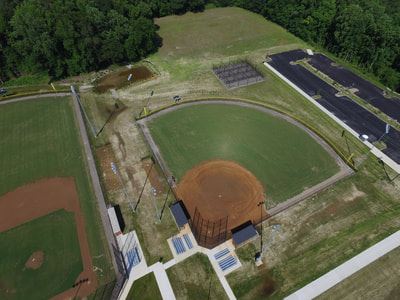 Softball Field - Aerial View