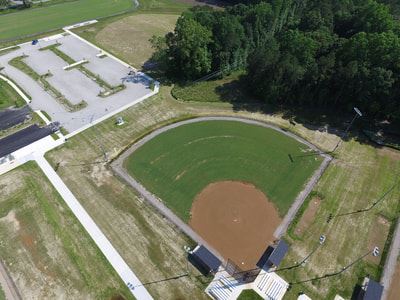 Softball Field and Parking Lot