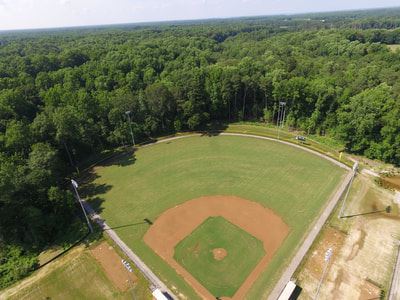 Baseball Field - Aerial View