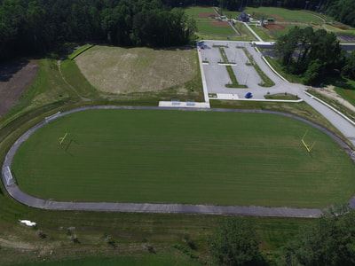 Soccer Field - Aerial View 1