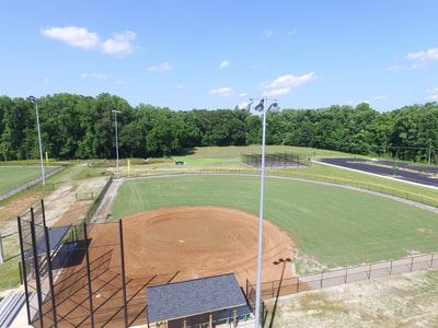 Softball Field - Back View