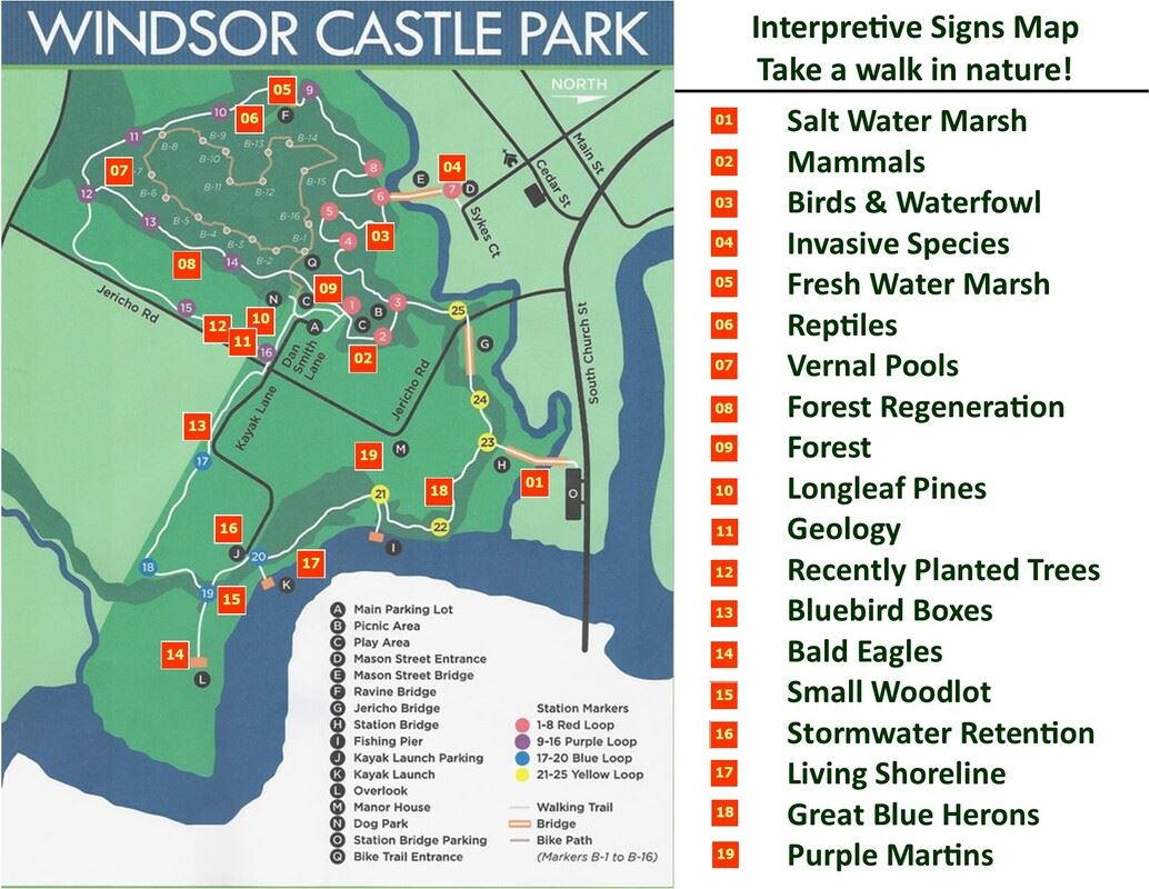 Windsor Castle Park Map