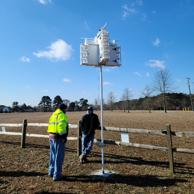 Completed Birdhouse Installation